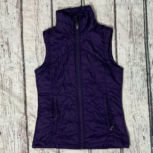 Columbia Purple Omni-Heat Vest Women's Coat Puffer Coat Jacket Outerwear